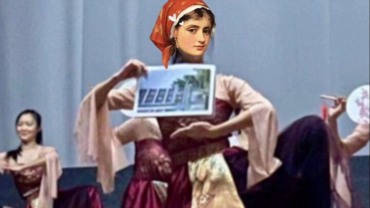 When a dance student forgets their props in class, they end up playing the role of a real estate sal