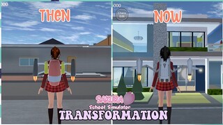 AOI MIYANAMI'S HOUSE TRANSFORMATION (THEN VS NOW) || SAKURA SCHOOL SIMULATOR