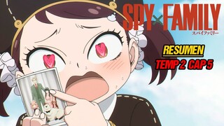 SPY X FAMILY TEMPORADA 2 CAPÍTULO 5 RESUMEN COMPLETO - BECKY ROMPEHOGARES ES CANON