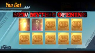 New Crate? New Mythic! 🔥 Free Crate Opening PUBG Mobile Kr