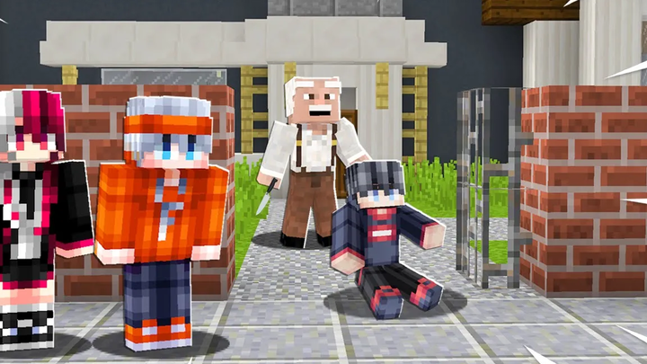 Minecraft หมู่บ้านสยองขวัญ 👻 ตอน ความลับของลุงข้างบ้าน!!