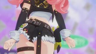 【Desperate Zone Zero MMD】} Nicole removes black cloth pjanoo 60 frames