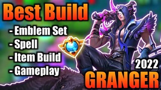 GRANGER BEST BUILD 2022 | TOP 1 GLOBAL GRANGER BUILD | GRANGER - MOBILE LEGENDS | MLBB