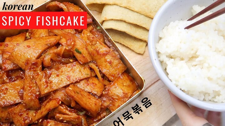 How to: Spicy Korean Fish Cake | The Lunchbox Favorite! (어묵볶음)