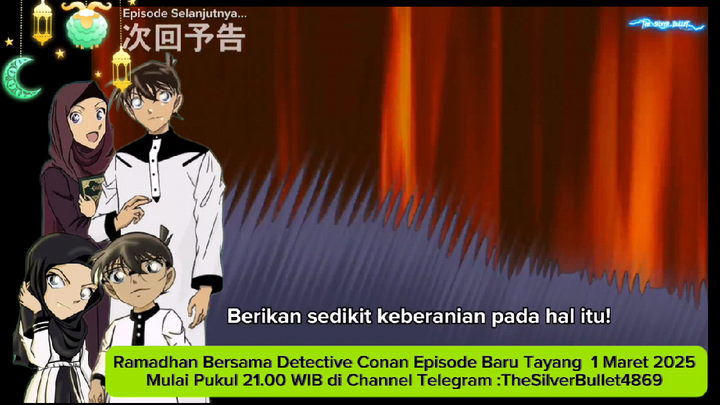 Detective Conan episode 1213 Tayang 1 Maret 2025 di Telegram