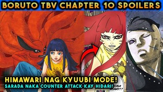 HIMAWARI NAKAPAG KYUUBI MODE SA SOBRANG GALIT! || SARADA NAKA COUNTER ATTACK KAY HIDARI!