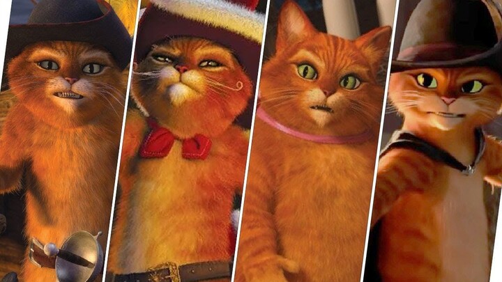 [Puss in Boots] The Evolution of Puss in Boots (2004–2022) Raw Footage
