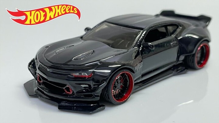 Hot Wheels đã sửa đổi - gầm thấp, thân rộng '18 Camaro SS '18 Camaro SS