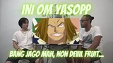 Inilah Om Yasopp, gapake buah iblis udah jago | One Piece