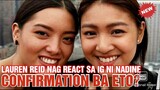 CHIKA BALITA: James Reid’s sister Lauren gets emotional in comments section of Nadine’s post