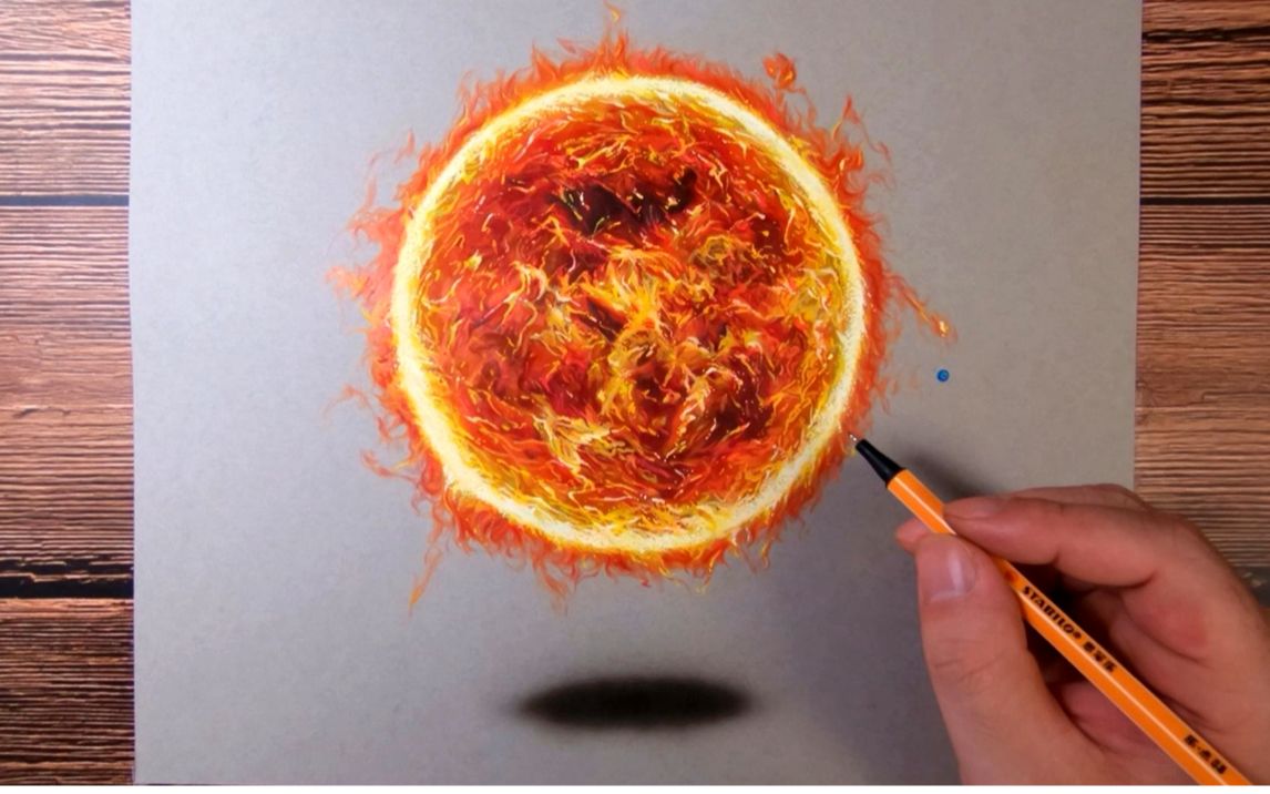 realistic sun drawings