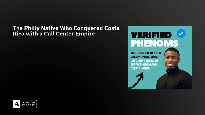 The Verified Phenoms podcast by Phillip 'Phenom' Robinson. A Philly long shot with Richard Blank