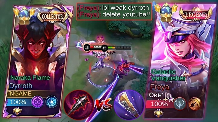 DYRROTH BEST GUIDE TO ONESHOT HIGH SHIELD OP META FIGHTER !! - PERFECT INSANE BU