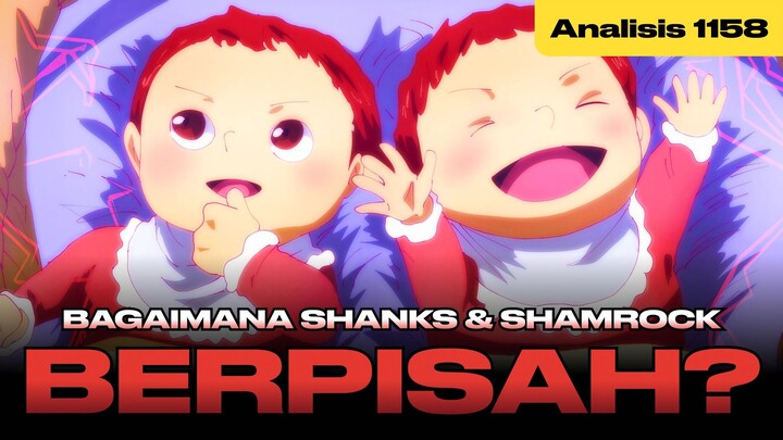 Analisis OP 1158: Bagaimana Shanks & Shamrock bisa Berpisah? Moria Menjadi Kunci Cross Guild ‼️