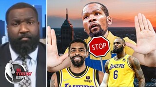 NBA Today | Perkins: Kevin Durant is the Lakers' barrier to Kyrie Irving-Russell Westbrook's trade