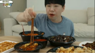 Cơm kim chi, mì tương đen... phần 2 #mukbang