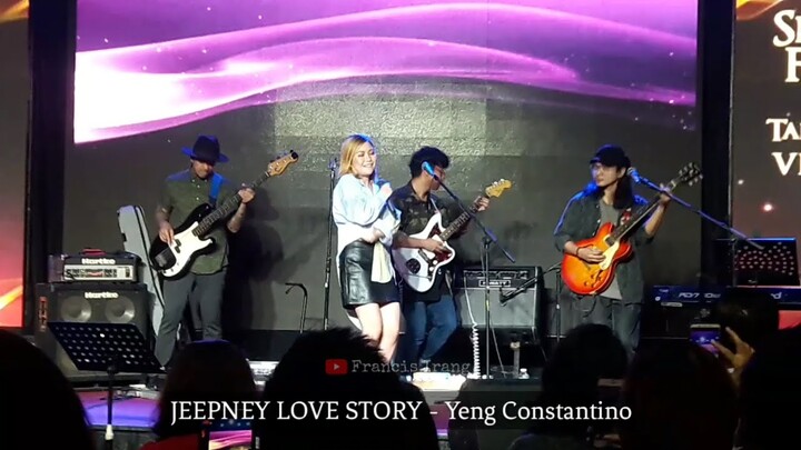 Jeepney Love Story - Yeng Constantino (Live with Lyrics)