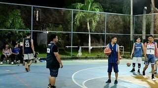 night basketball training