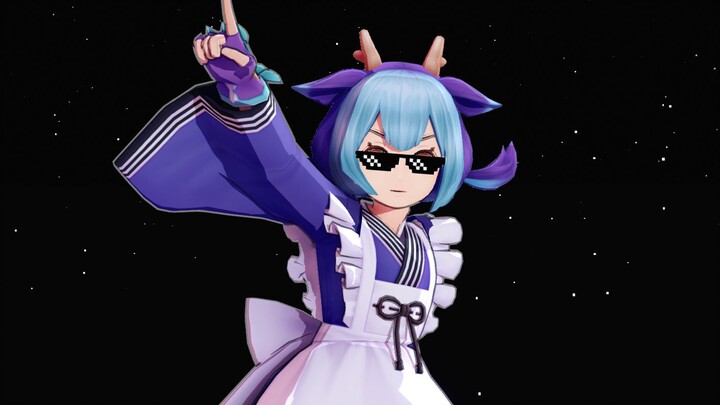 [Yu-Gi-Oh! MMD] Xiao Lan memasuki penilaian dek -spesialis-