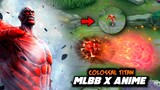 Colossal Titan in MLBB ðŸ˜³ | AOT COLLABORATION