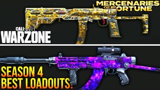 WARZONE: Top 10 BEST LOADOUTS For Season 4! (WARZONE Meta Setups)