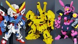 SD Gundam, chúng đều được làm bằng các khối xây dựng theo phong cách Lego ~