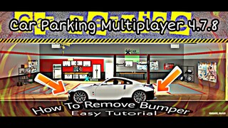 [🔴How To Remove Bumper In Your Car ] [ Nissan 350z ] Car Parking Multiplayer 4.7.8