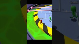 stumbleguys!! ketika mencoba hanya satu kali lompat di map laser tracer #video #shorts #stumbleguys
