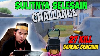 BETAPA SULITNYA SELESAI IN CELENGS BERDUA BENCANA, MODE SERIUS PUN SAMPE KELUAR!!! | PUBG Mobile