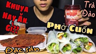 Zin ASMR | ASMR Phở Cuốn Đặc Sản Quê Hương Vietnam & Bò Khô