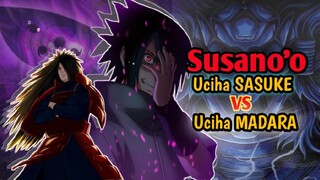 PERBANDINGAN Susano'o SASUKE Vs Susano'o Madara