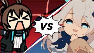 [ Arknights × เก็นชินอิมมอนแพกต์ ] เอมิยะ VS ไพมนต์