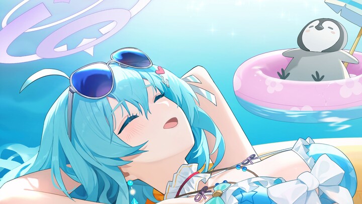 |･ω･`) อยากเห็นฉันใส่ชุดว่ายน้ำจริงๆ เหรอ? โอเค...