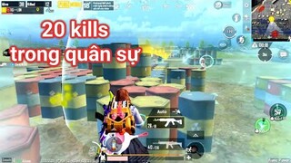 PUBG Mobile - Sức Mạnh Đá Gió Không Hợp Với Người Tanker | Clear Quân Sự Cực Đông