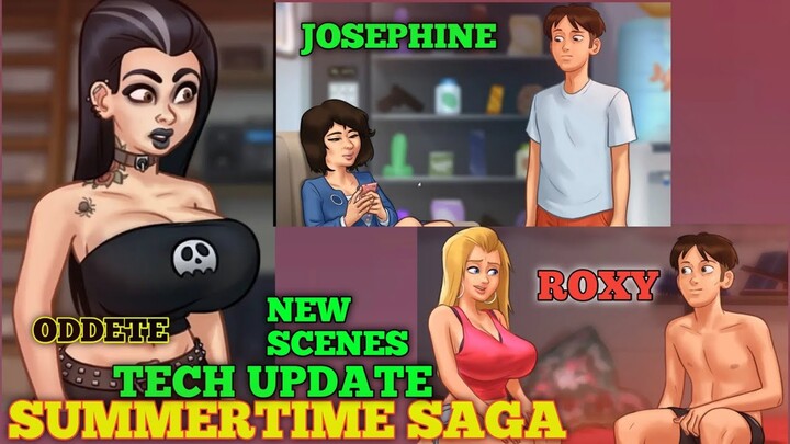 ROXY&JOSEPHINE&ODDETE | PRE-TECH UPDATE SUMMERTIME SAGA PART 2 | WALKTHROUGH PART #2