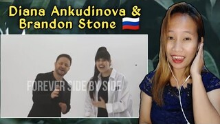 Diana Ankudinova & Brandon Stone - Side by side ( Official Music Video) || Reaction