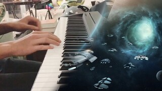 [Piano] Stellaris: Faster than light sits up in shock while dying, and competes in the galaxy for an