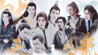 Use the Eight Immortals' Complete Biography to open Xiao Zhan's costume group portrait || Gift to @栖