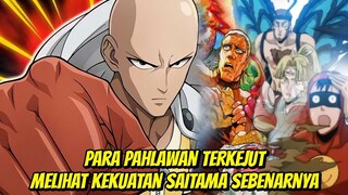 AKHIRNYA KEKUATAN SAITAMA MULAI DIKETAHUI PAHLAWAN LAIN | MANGA ONE 129