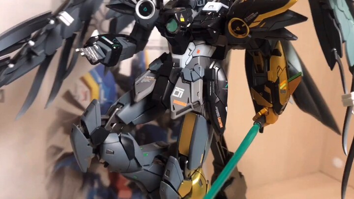 Bandai MG Wing Zero Ver.Ka - model kedua saya - idenya datang dari EA Gunpla. Lukisan semprot pertam