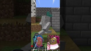 ATUN PAKE CHEAT DIMINECRAFT UNTUK NGEPRANK SI MOMON !! #shorts #short