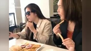 LAUGHTRIP! Angeline and Bianca kakaiba kumain ng French Fries!