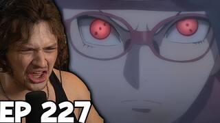 SARADA BECOMES A CHUNIN! || Boruto Episode 227 Reaction