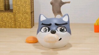 学了两年半动画做的3d狗头