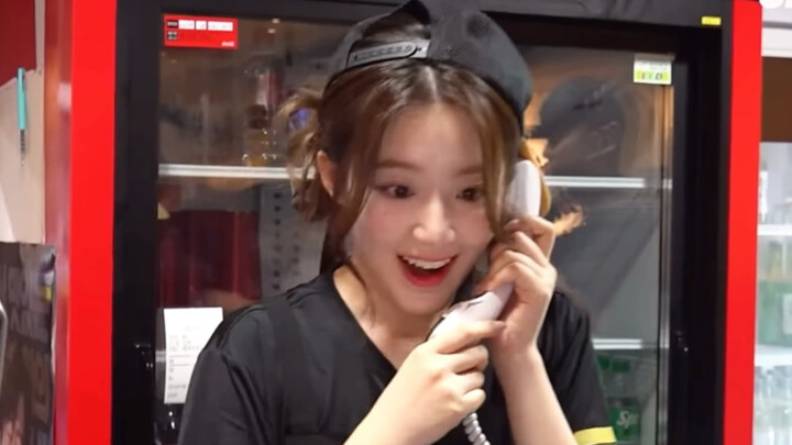 (G)I-DLE【Chinese Subtitles】230601 Shuhua encountered a difficult customer during her first phone rec