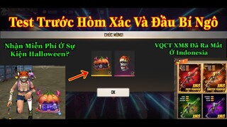 [Garena Free Fire]/Test Trước Hòm Xác Và Đầu Bí Ngô,Trải Nghiệm Vòng Quay Chế Tác XM8 Siêu Ngầu