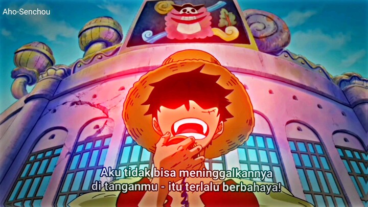 Luffy mengambil alih wilayah bigmom😮