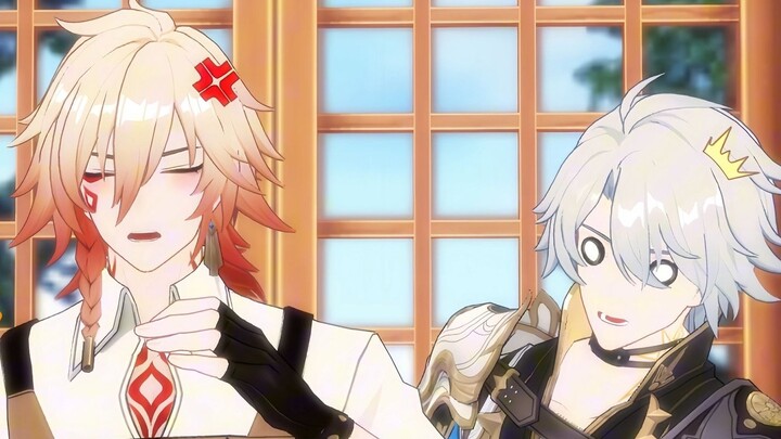 [Enemy] มื้ออาหารวันนี้ที่บ้านมกุฎราชกุมาร [ภาพนิ่ง/MMD] ตอนที่ 3