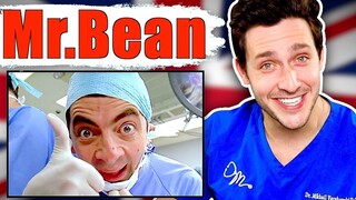 Doctor Reacts To Hilarious Mr. Bean Medical Scenes