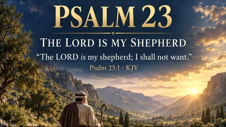 Why you never need to be afraid again #psalm23 #god